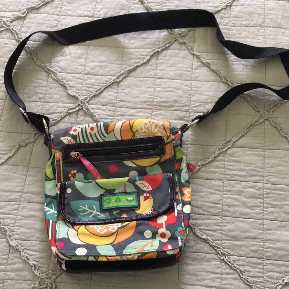 Lily Bloom crossbody floral bag